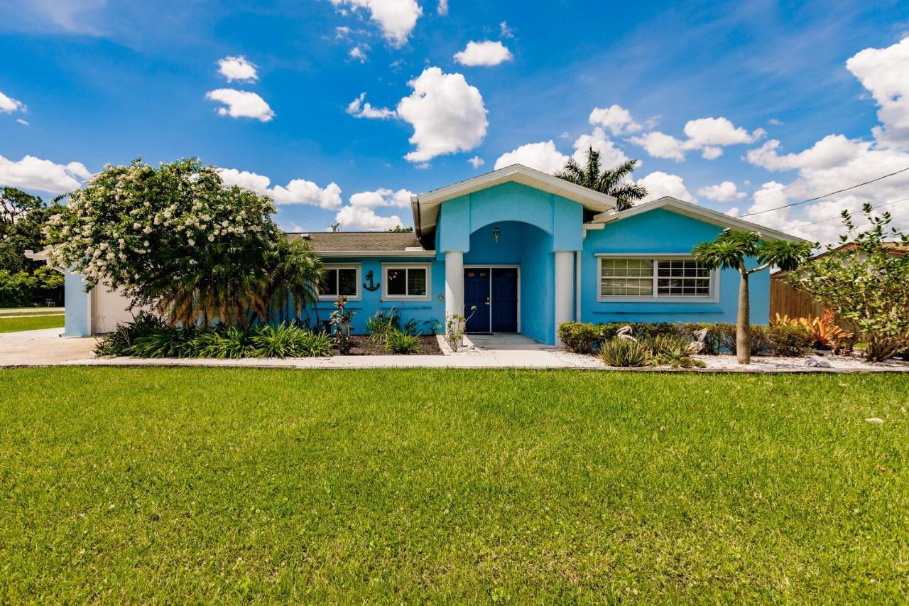 New! Dock Canal Family Home W/Pool & Gulf Access! North Fort Myers Zewnętrze zdjęcie